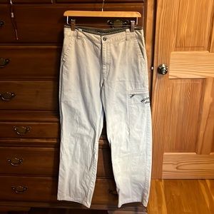 Polo Sport Ralph Lauren Khaki Slacks with Zippered Side Leg Pocket; New w/ Tags